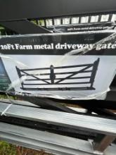 Steelman 20FT Farm Metal Driveway Gate
