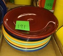FIESTA DINNER PLATES - PICK UP ONLY
