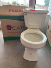 CATOPACK ROUND BOWL NEW COMPLETE TOILET PACKAGE