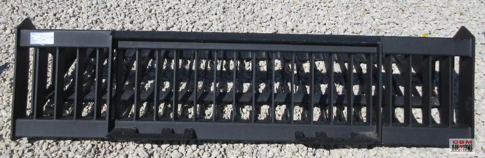 Greatbear 78" Skid Steer Rock Bucket Closed Sides *1