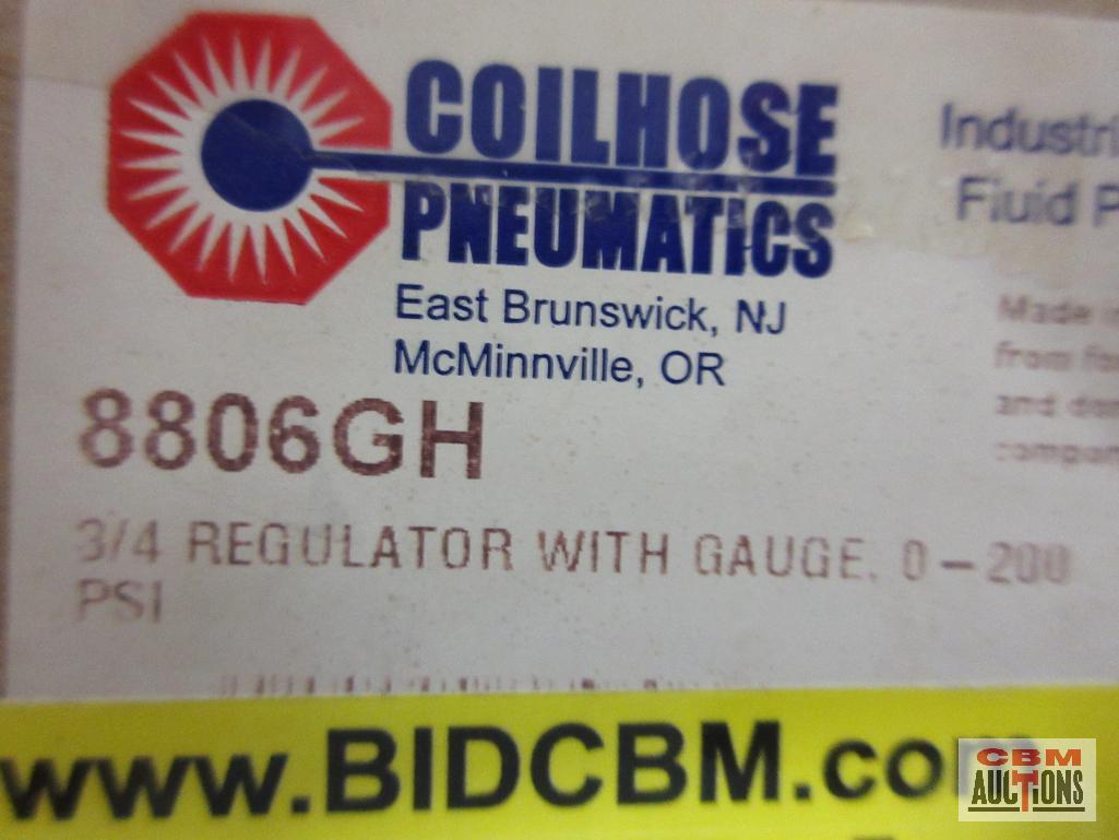 Coilhose Pneumatics 8806GH 3/4" Regulator w/ Gauge...
