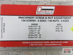 Double HH 11215 Machinery Screw & Nut Assortment... Double HH 11072 Lock Nut Nylon Insert...