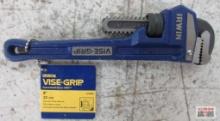 Irwin Vise-Grip 874105 8" Cast Iron Pipe Wrench...