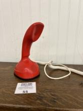 Ericofon MANDERIN RED Space Age North Electric dial telephone