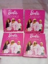 Qty 4- 26 Pack Barbie Valentines.