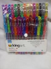 King Art Qty. 29 Gel Pens Pack