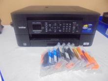 Brother MFC-J485DW Work Smart Series Printer w/ 9 New Ink Cartridges