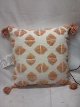 18”x18” Threshold Decorative Throw Pillow- MSRP $20.00