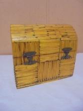 Vintage Wooden Keepsake Box