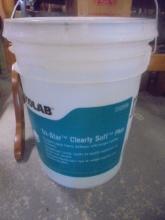 5 Gallon Pail of Ecolab Tri-Star Clearly Soft Plus Fabric Softener
