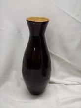 Villacera Vase.8” x 20” Dark Brown.