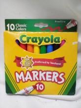 10 Pack of Crayola Original Markers