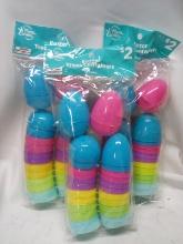 3 Packs of 14 Pastel Easter Treat Containers