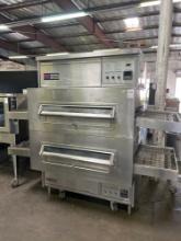 Middleby Marshall PS 360S Double Stack Gas Conveyor Pizza Oven