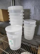 LOT of 12 Assorted Cambro Food Containers