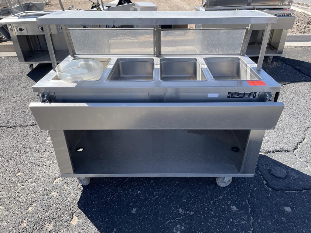 School Surplus - 5FT Heated Serving Table