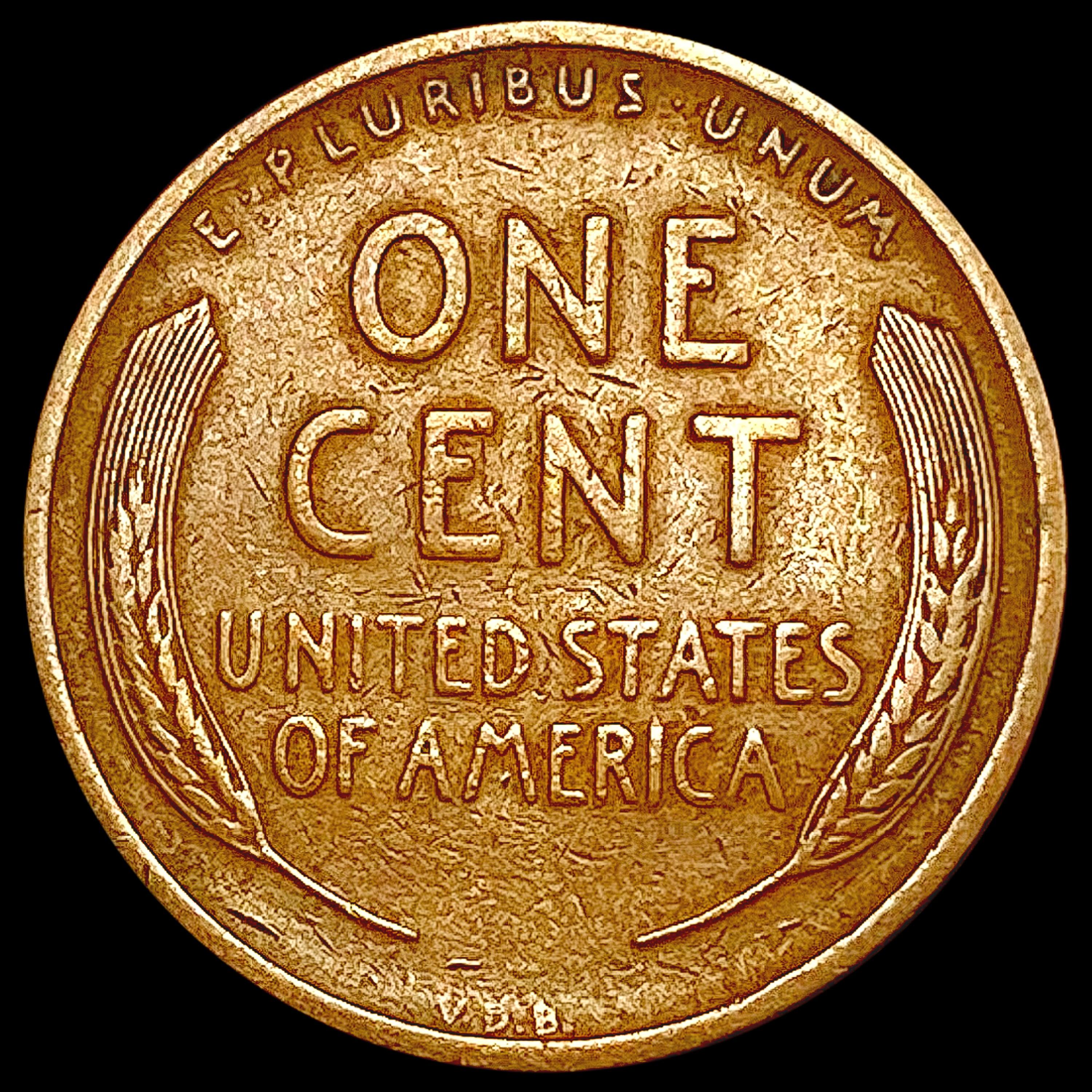 1909-S VDB Wheat Cent NICELY CIRCULATED