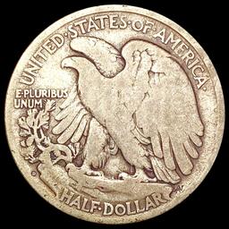 1919-D Walking Liberty Half Dollar NICELY CIRCULAT