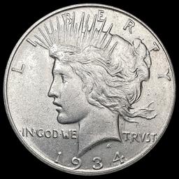 1934-D Silver Peace Dollar UNCIRCULATED