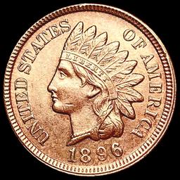 1896 Indian Head Cent GEM BU