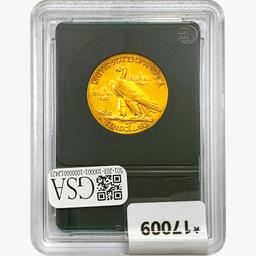 1909-D $10 Gold Eagle GG XF45