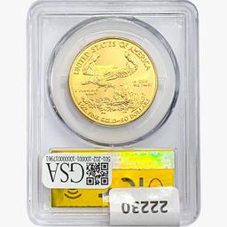 2007 $50 1oz. Gold Eagle PCGS MS70