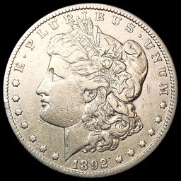 1892-CC Morgan Silver Dollar CLOSELY UNCIRCULATED