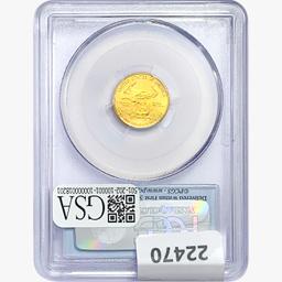 2014 $5 1/10oz. Gold Eagle PCGS MS70