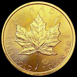 2017 $50 Gold Canada Maple 1oz UNCIRCULATED