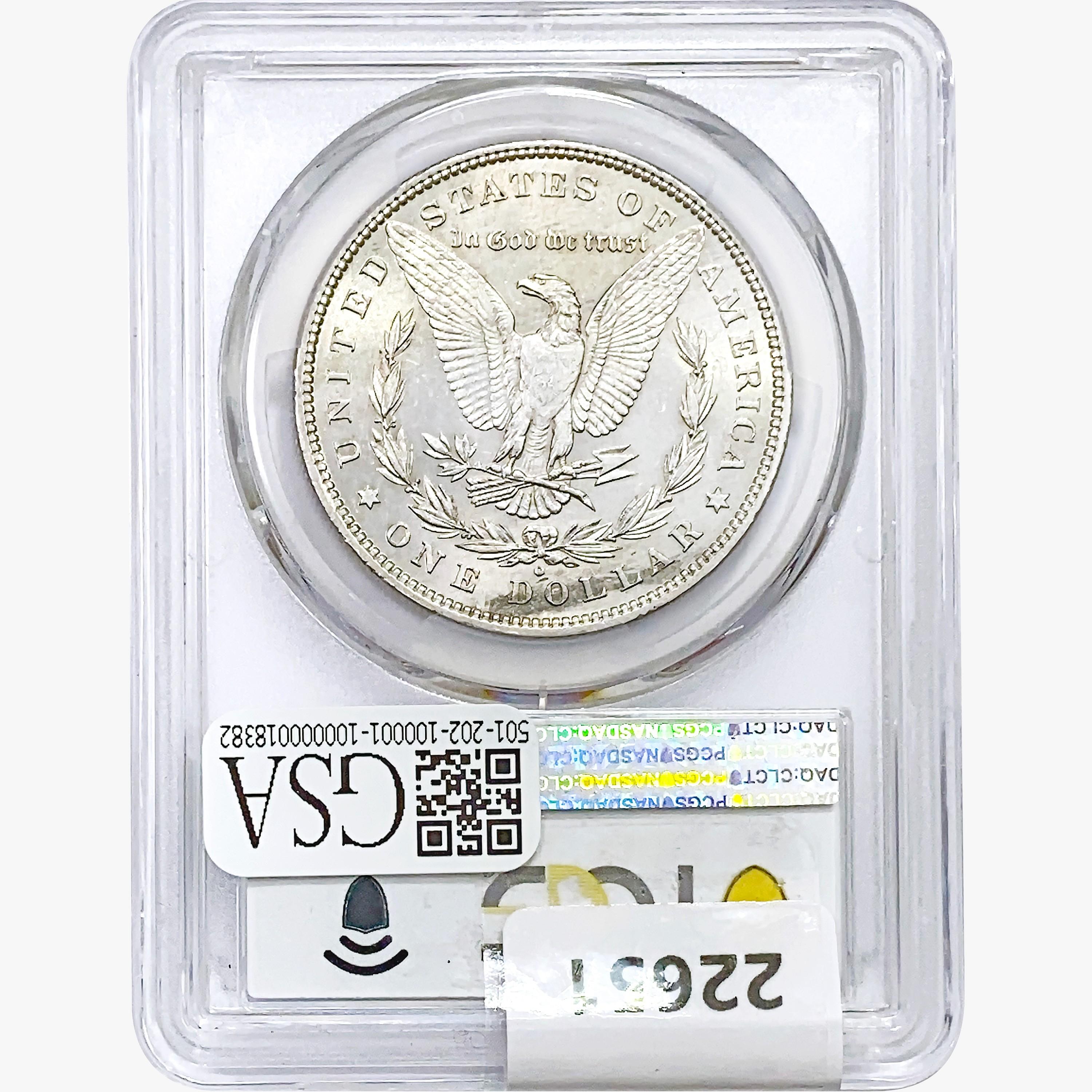 1880-O Morgan Silver Dollar PCGS MS61