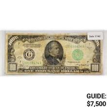 1934 A $1000 Fed Reserve Note