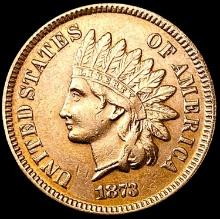 1873 Indian Head Cent CHOICE AU