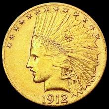 1912 $10 Gold Eagle CHOICE AU