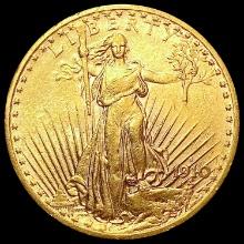 1910-S $20 Gold Double Eagle CHOICE AU