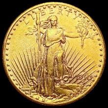1910-S $20 Gold Double Eagle CHOICE AU