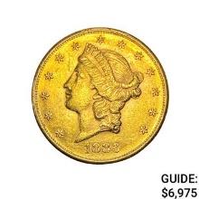 1883-S $20 Gold Double Eagle CHOICE AU