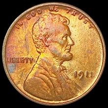 1911 Wheat Cent CLOSELY UNCIRCULATED