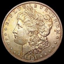 1891-S Morgan Silver Dollar CLOSELY UNCIRCULATED