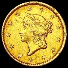 1851 Rare Gold Dollar CLOSELY UNCIRCULATED