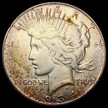 1934-S Silver Peace Dollar CLOSELY UNCIRCULATED