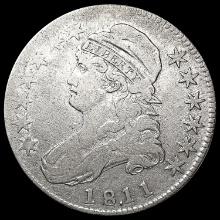 1811 Capped Bust Half Dollar NICELY CIRCULATED