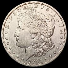 1897-O Morgan Silver Dollar NEARLY UNCIRCULATED