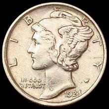 1923-S Mercury Dime CLOSELY UNCIRCULATED