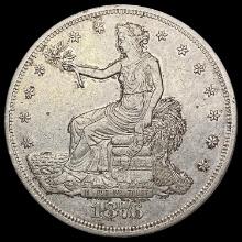 1876-S Silver Trade Dollar LIGHTLY CIRCULATED