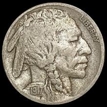 1917-S Buffalo Nickel LIGHTLY CIRCULATED