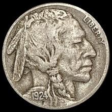 1924-S Buffalo Nickel LIGHTLY CIRCULATED