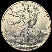 1929-D Walking Liberty Half Dollar CLOSELY UNCIRCU