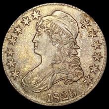 1826 Capped Bust Half Dollar CLOSELY UNCIRCULATED