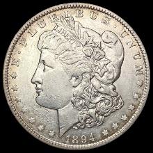 1894-O Morgan Silver Dollar NEARLY UNCIRCULATED