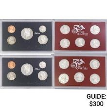 1992-2003 Silver Proof Sets (30 Coins)